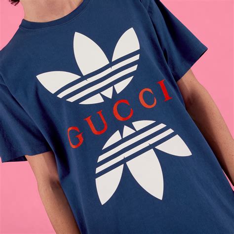 gucci adidasi dama|gucci adidas t shirts.